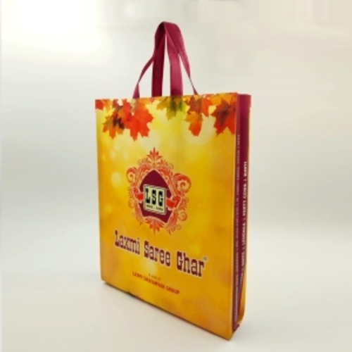 laxmi saree ghar 2 side gusset nonwoven carry bag 195